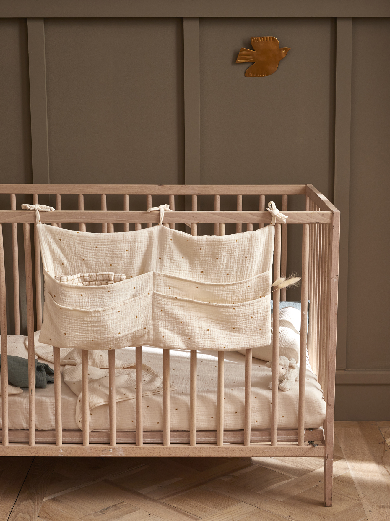 Rangement mural en gaze de coton, CYRILLUS