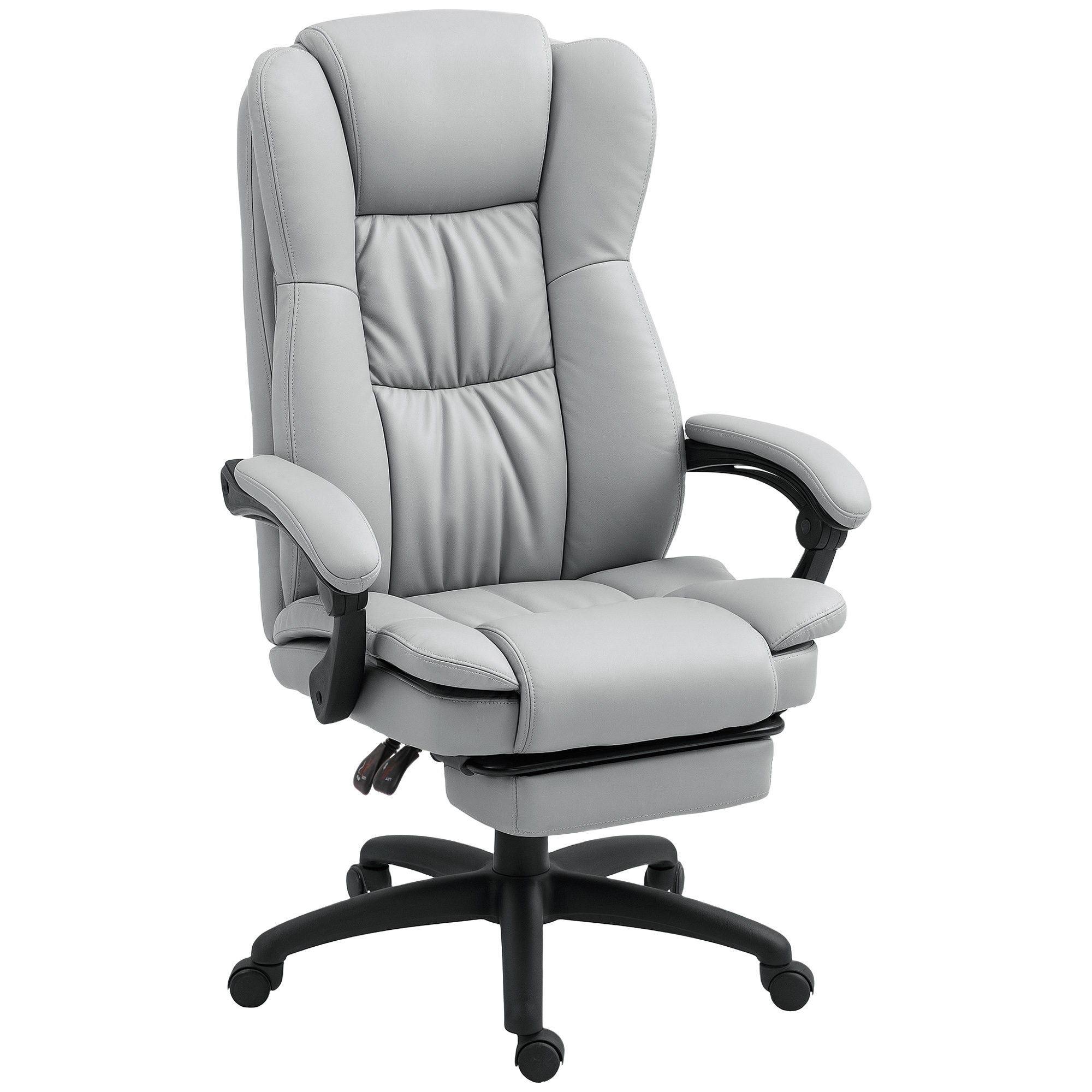 Fauteuil de bureau avec fonction massage, HOMCOM
