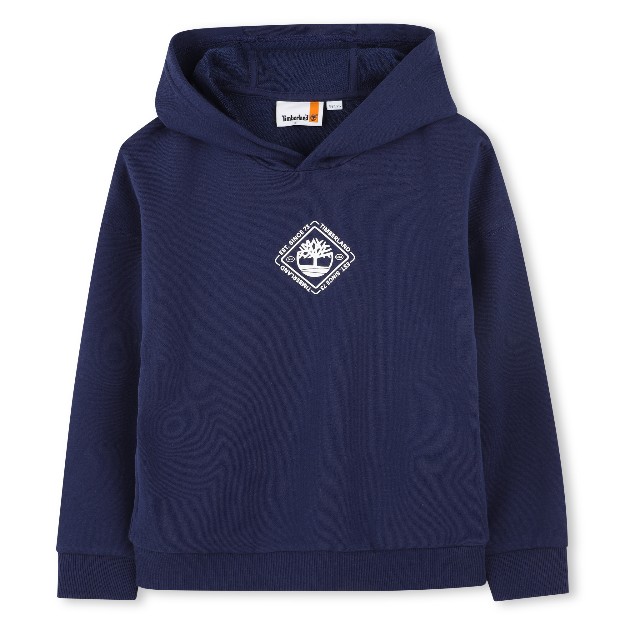 Sweat-shirt à capuche logo, TIMBERLAND