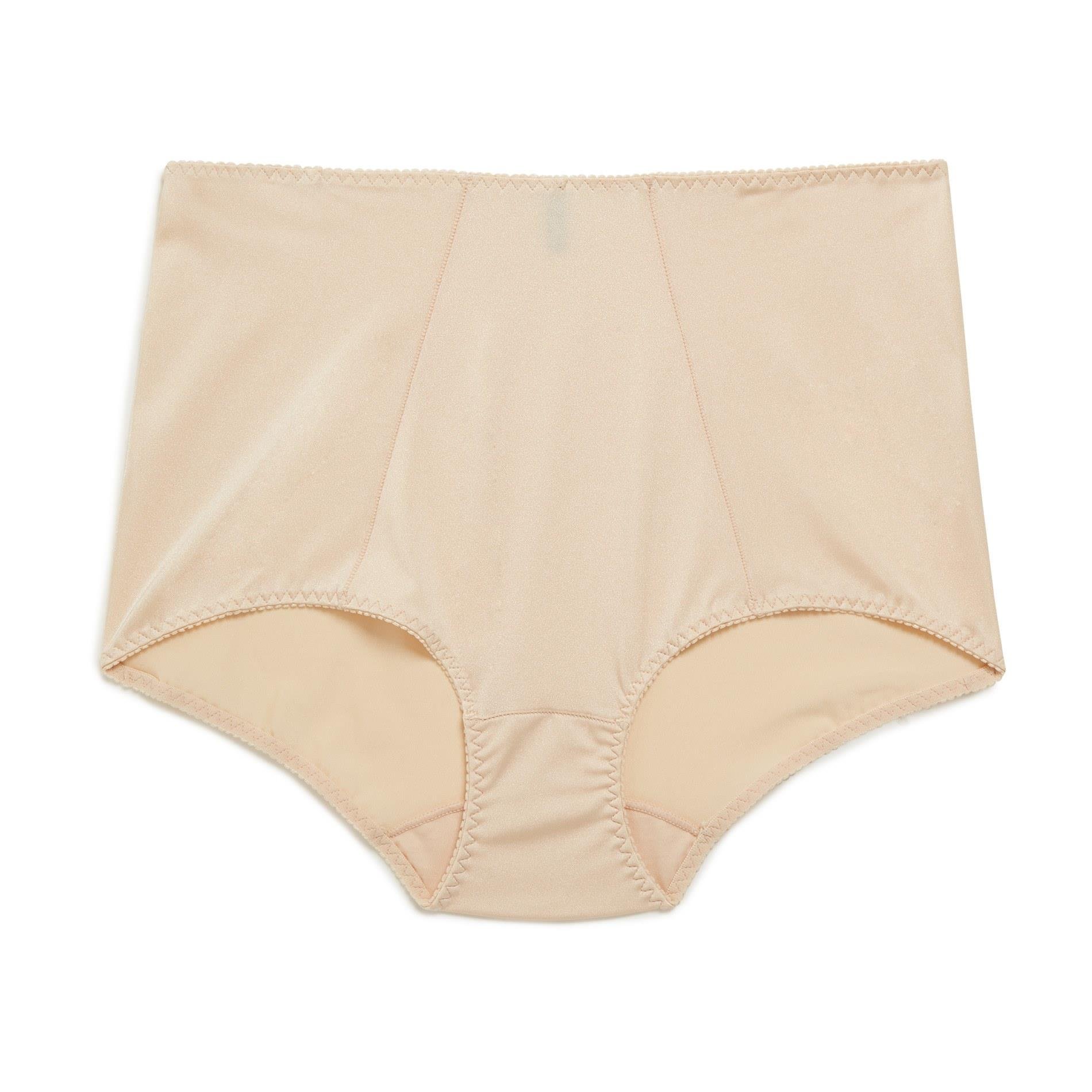 Culotte taille haute ventre plat effet satiné, MONOPRIX