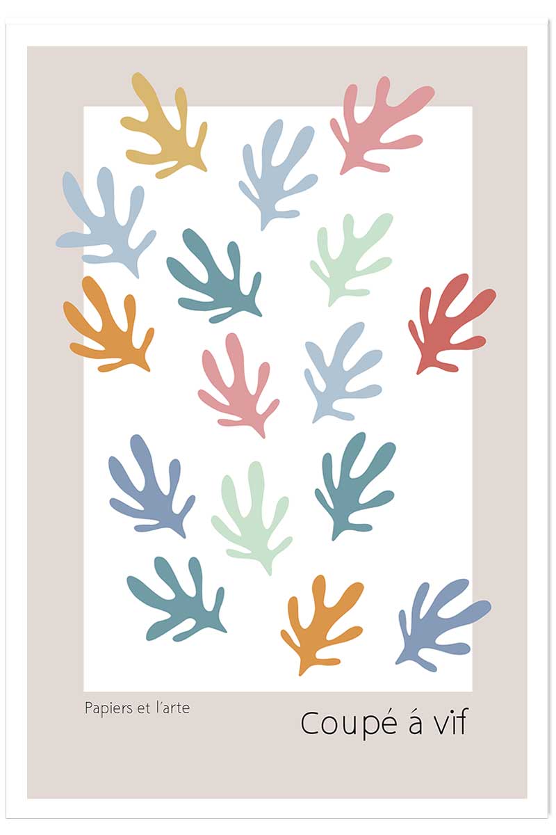 Affiche papiers et l'arte, HEXOA