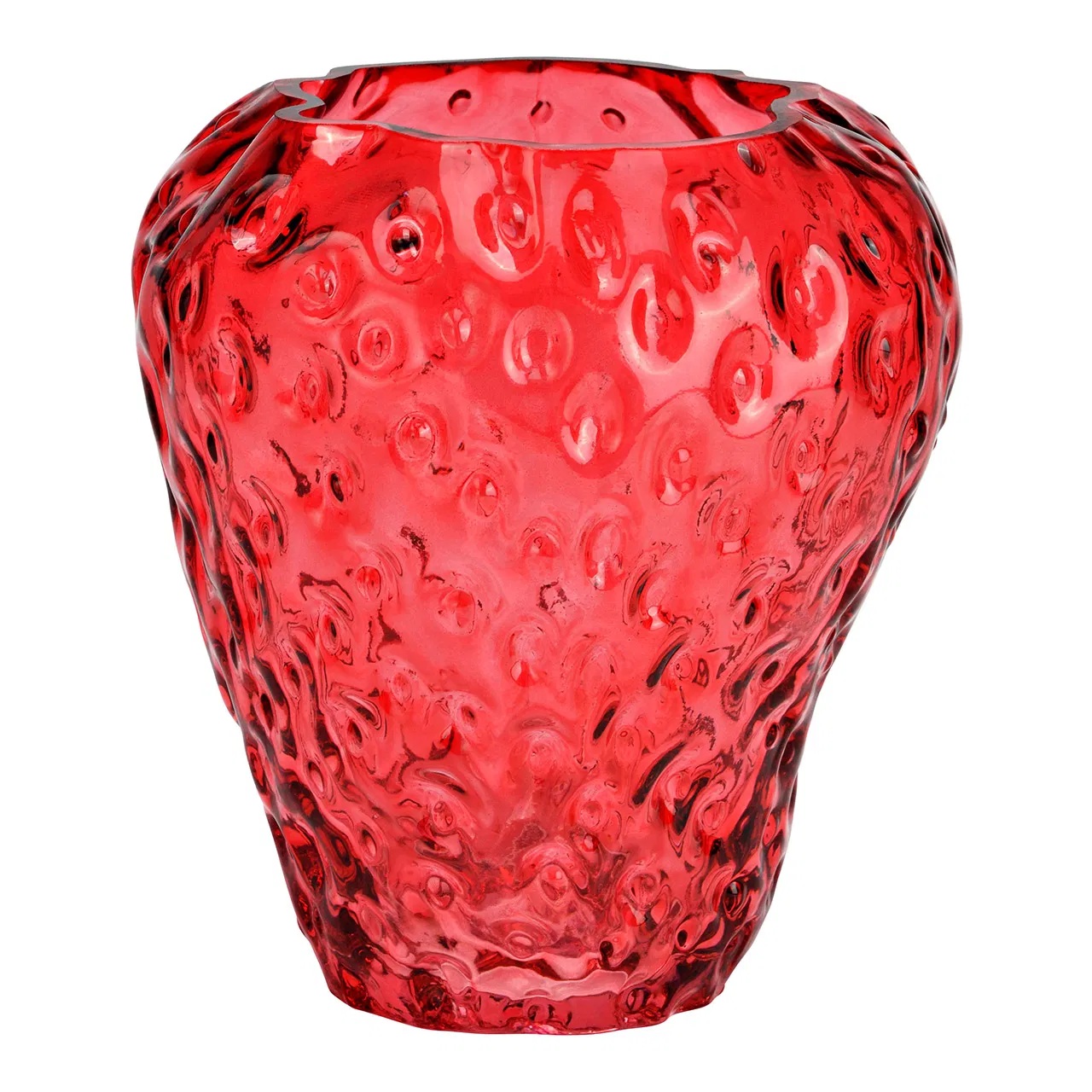 Vase Fraise en verre, EDEN