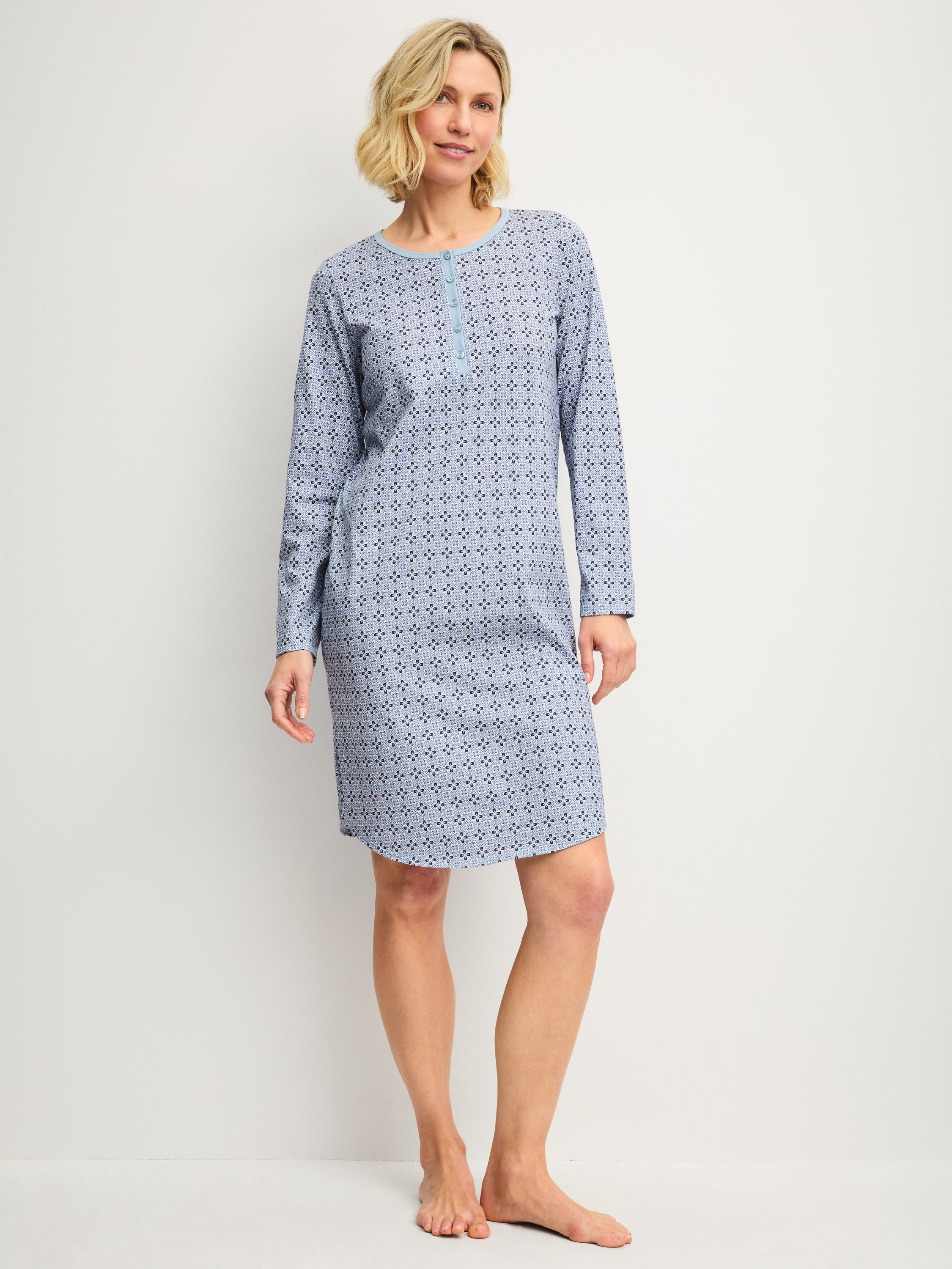 Chemise de nuit manches longues Coton COTTON SPECIAL, CALIDA