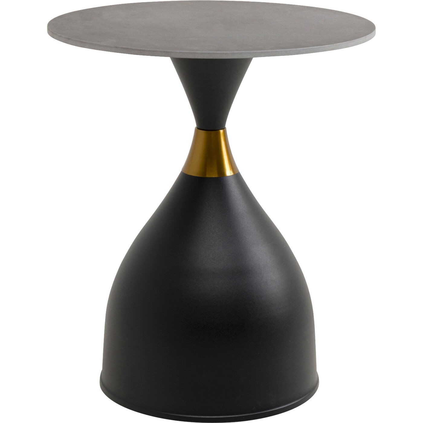 Table d'appoint en grès et acier, WISH, KARE DESIGN