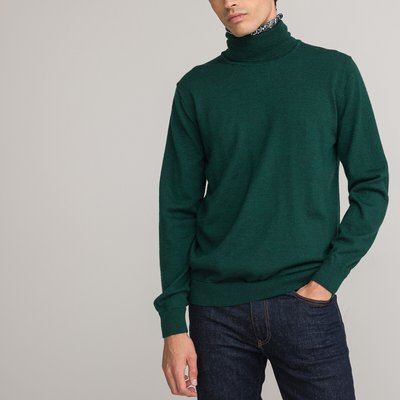 Merino Wool Turtleneck Jumper, Made in Europe LA REDOUTE COLLECTIONS