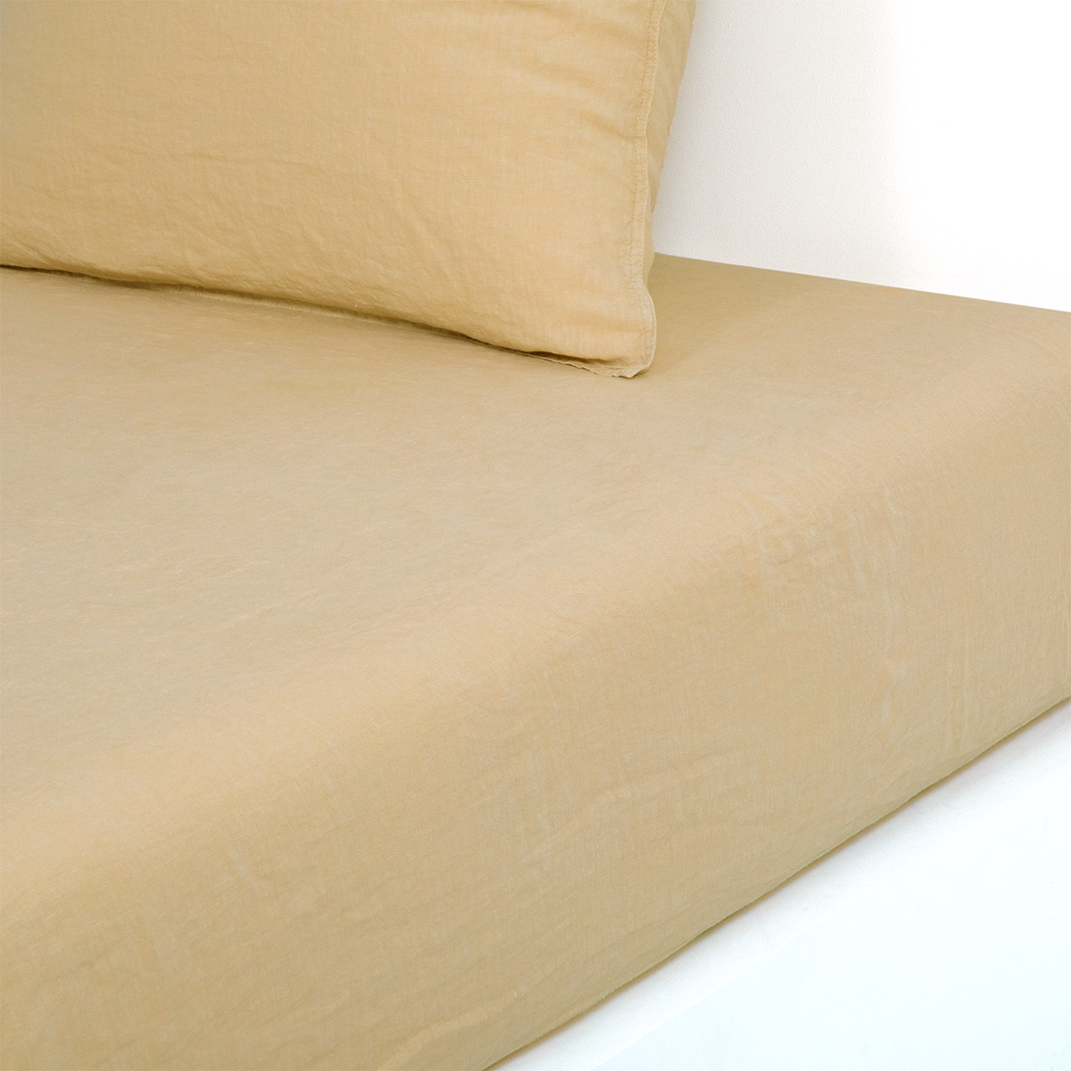Drap housse  en lin lavé,PETIT JOUR, DESFORGES