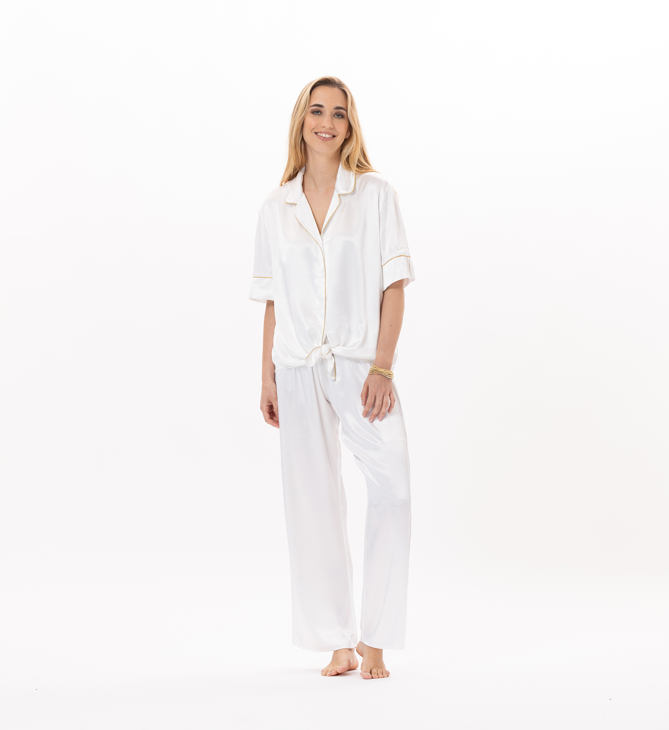 Pyjama en viscose CROISETTE 906, LE CHAT