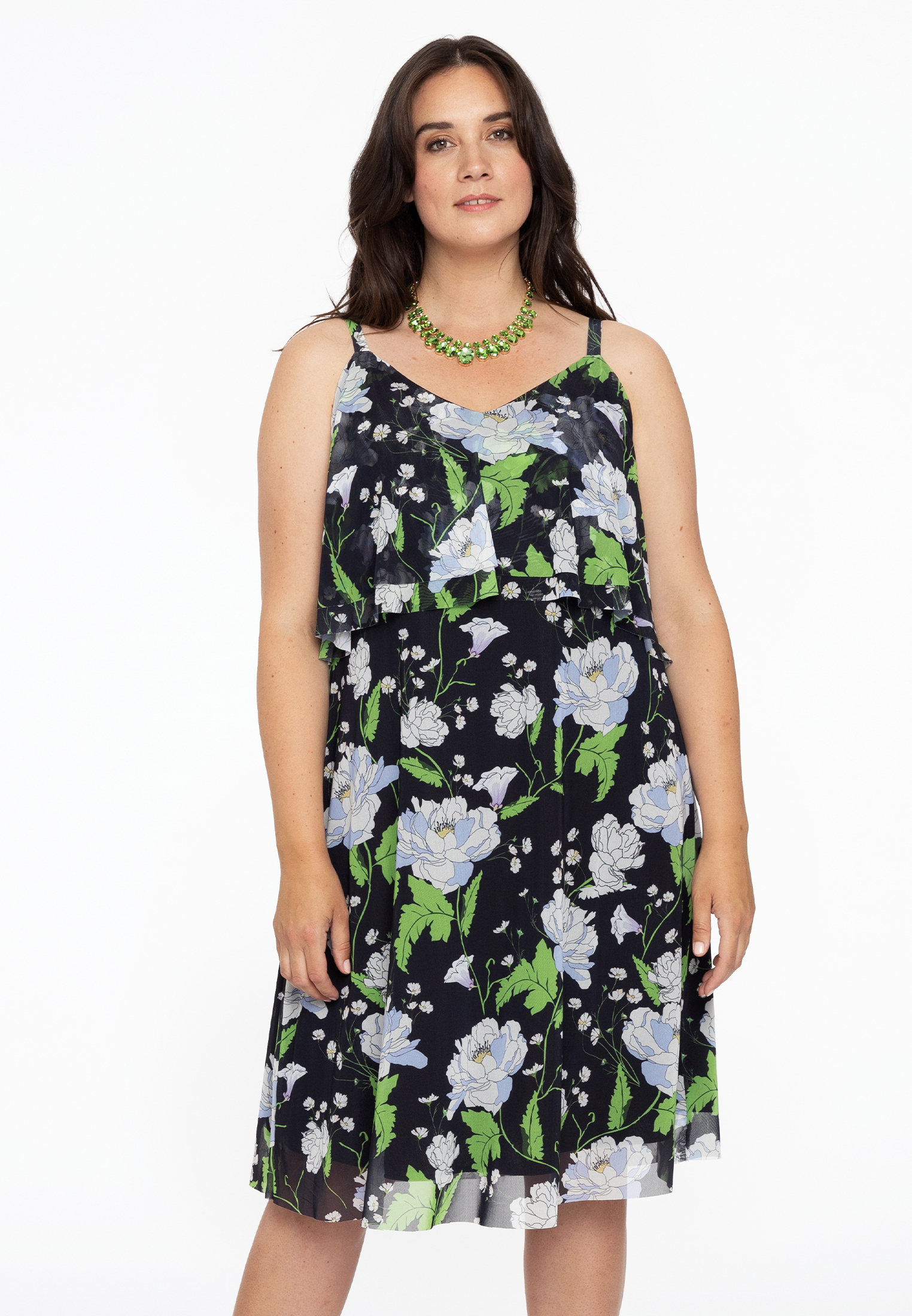 Robe imprimé / imprimée floral, YOEK
