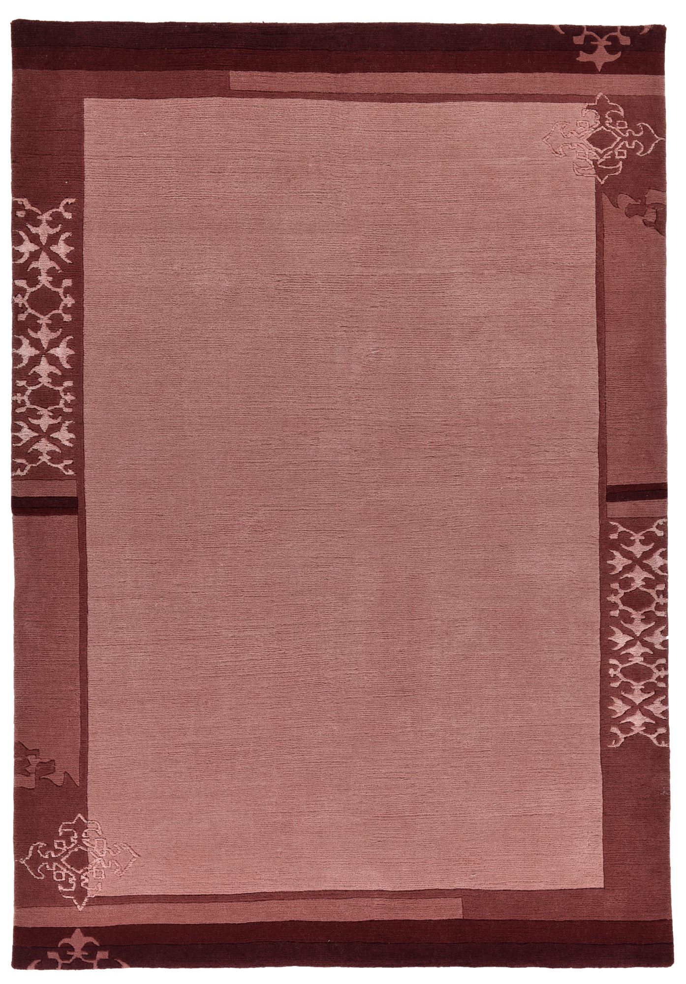 Tapis gabbeh Suli Silk noué main en laine, THEKO