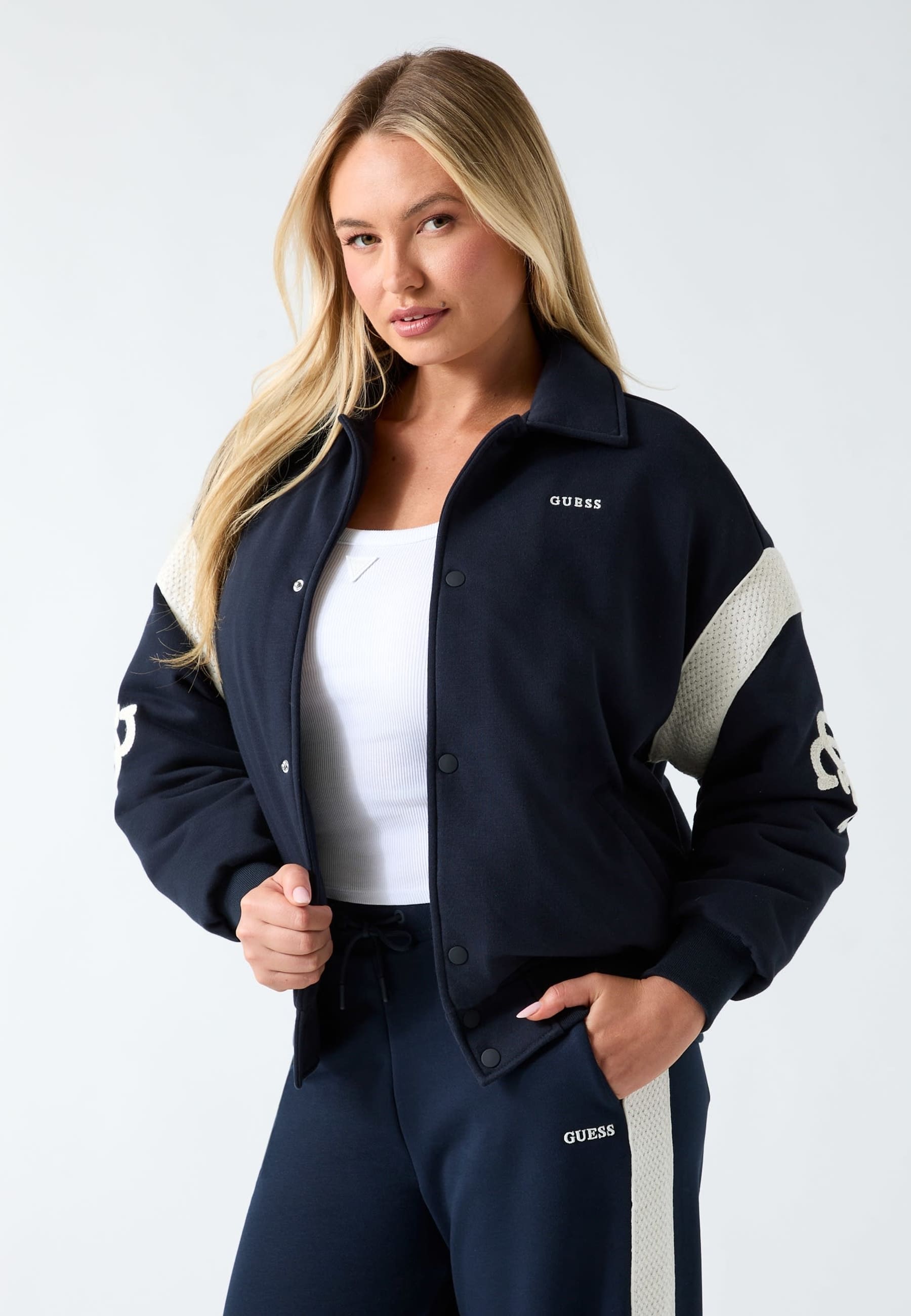 Veste Bomber Avec Logo, GUESS