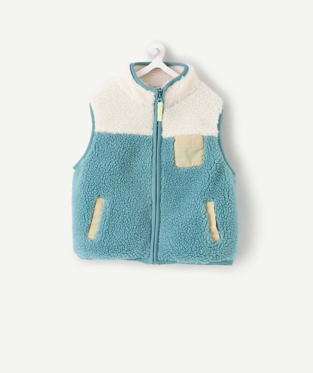 Veste sans manches, en sherpa, TAPE A L'OEIL