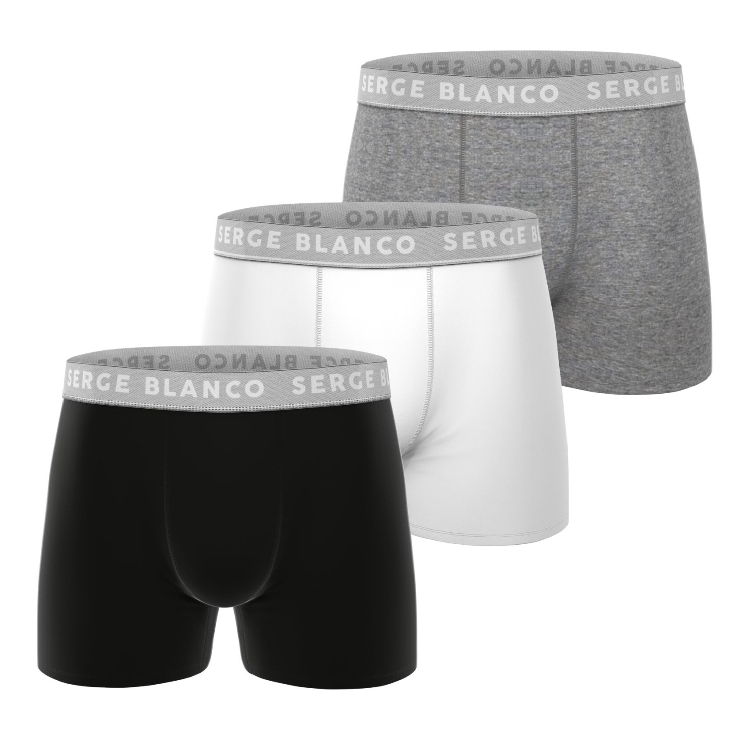Lot De 3 Boxers Coton, SERGE BLANCO