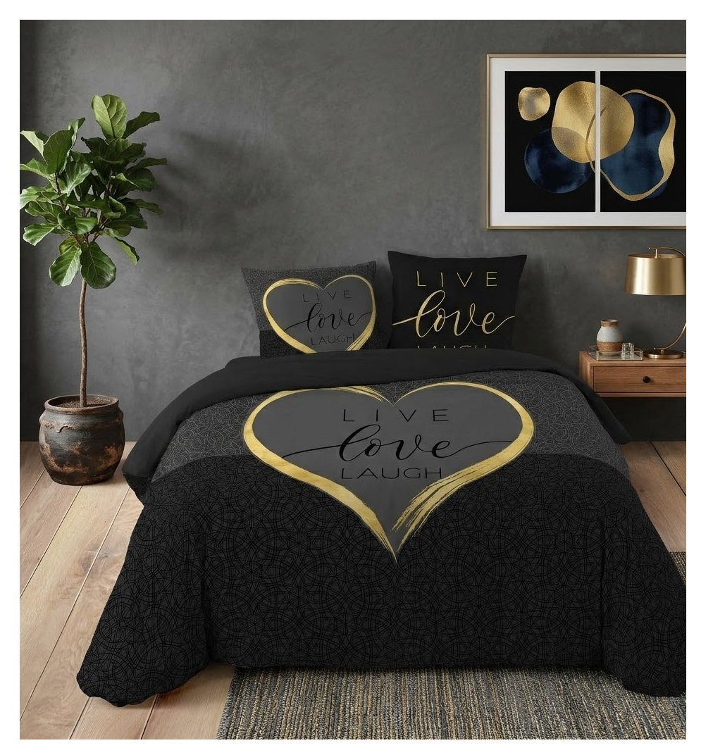 Parure de lit Collection Live and love, EDEN