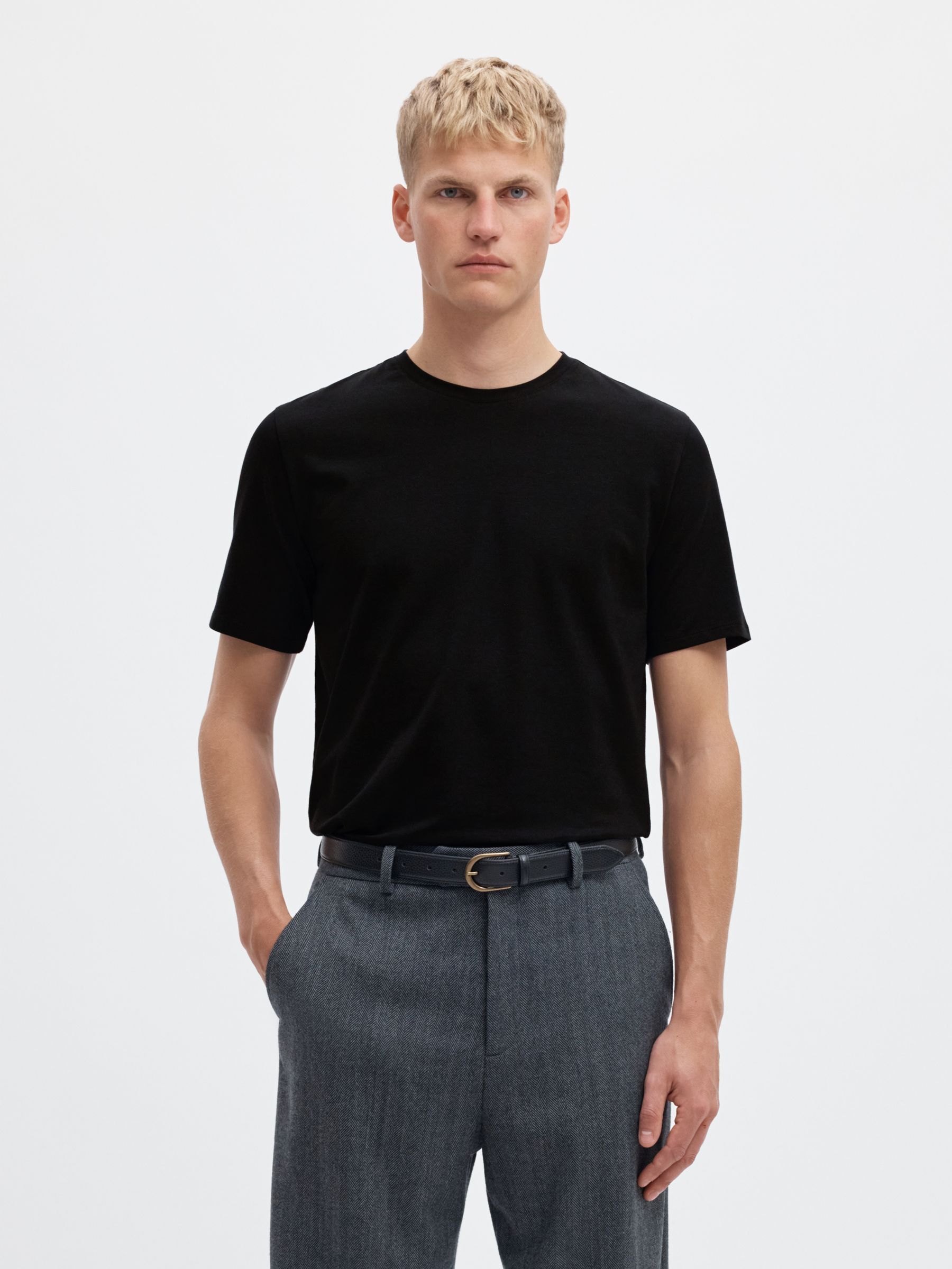 T-Shirt Ras Du Cou, SELECTED