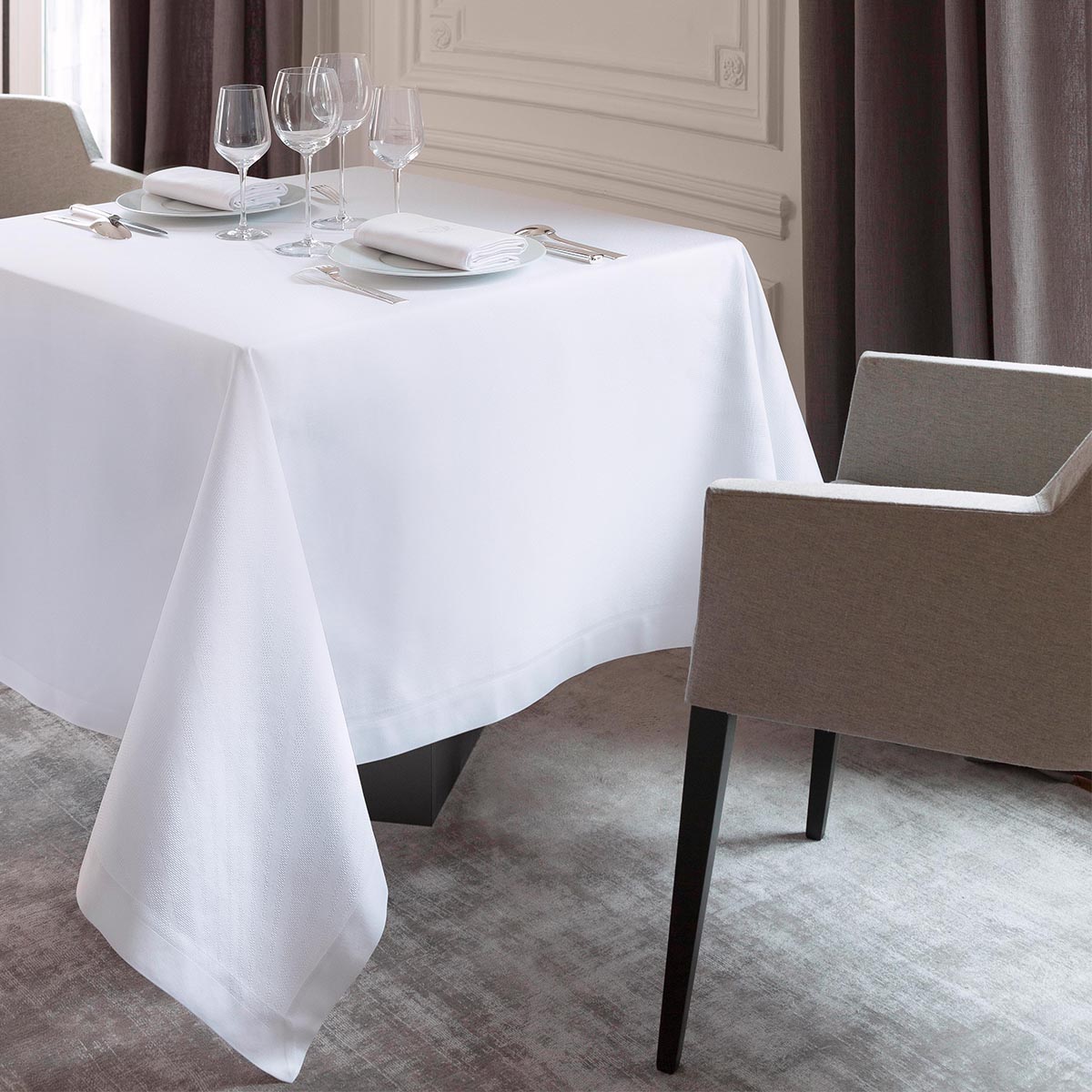 Nappe en Coton, NATTE, LE JACQUARD FRANCAIS
