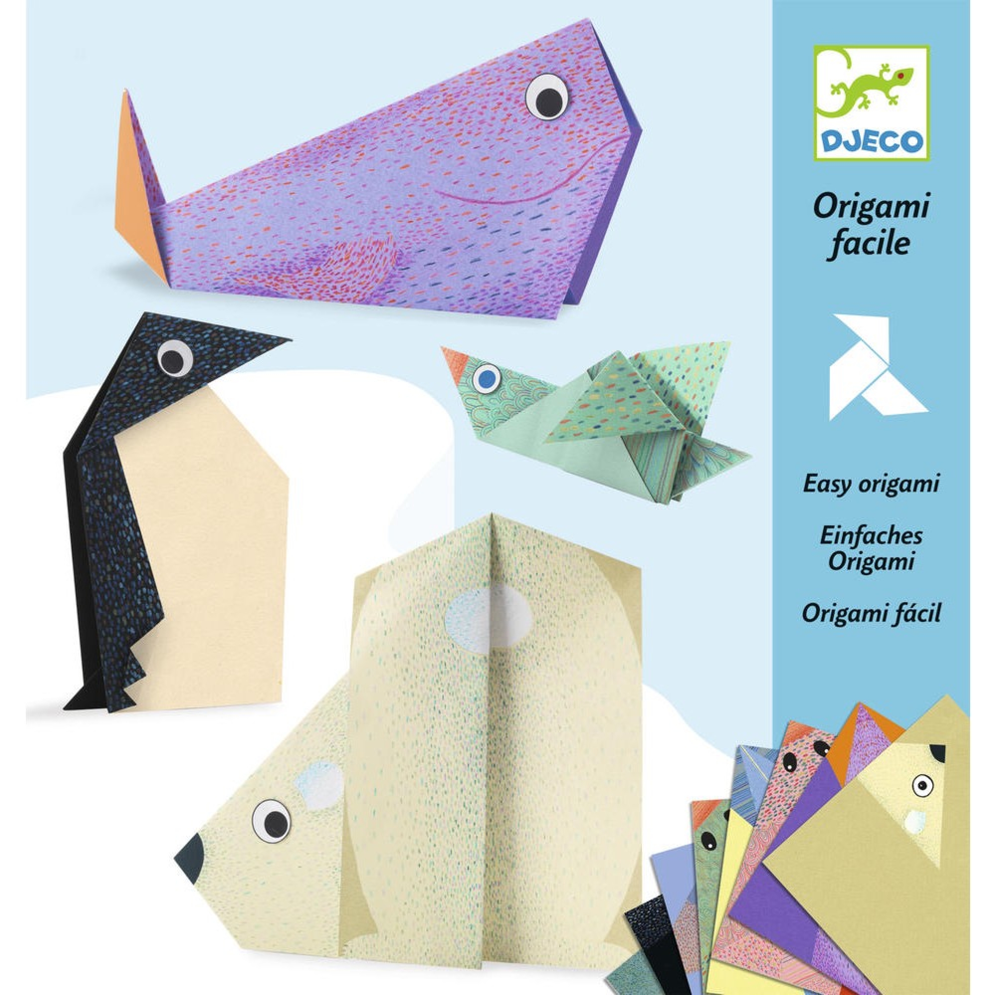 Origami Les animaux polaires, DJECO