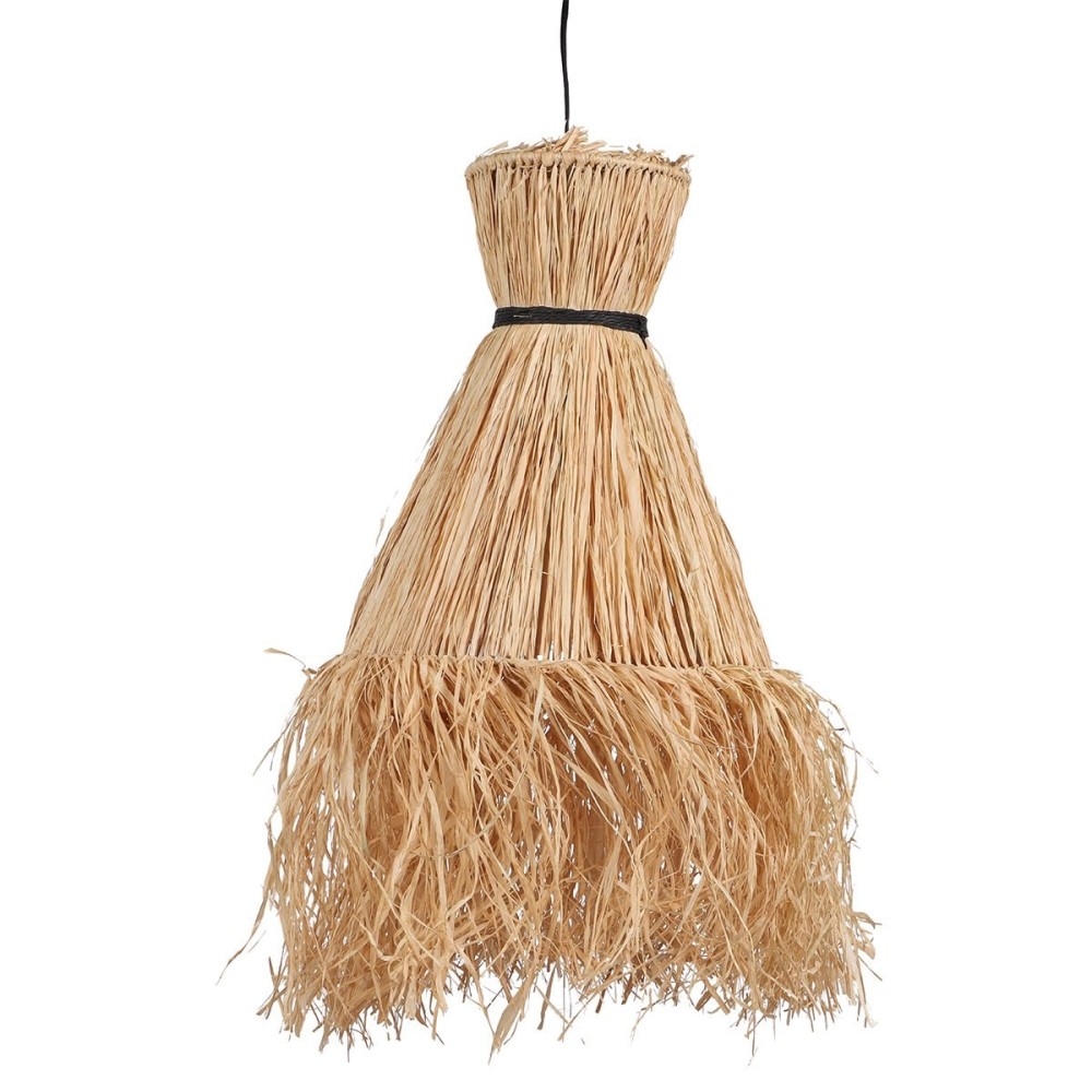 Suspension Palma raphia franges H70, DECORATIE