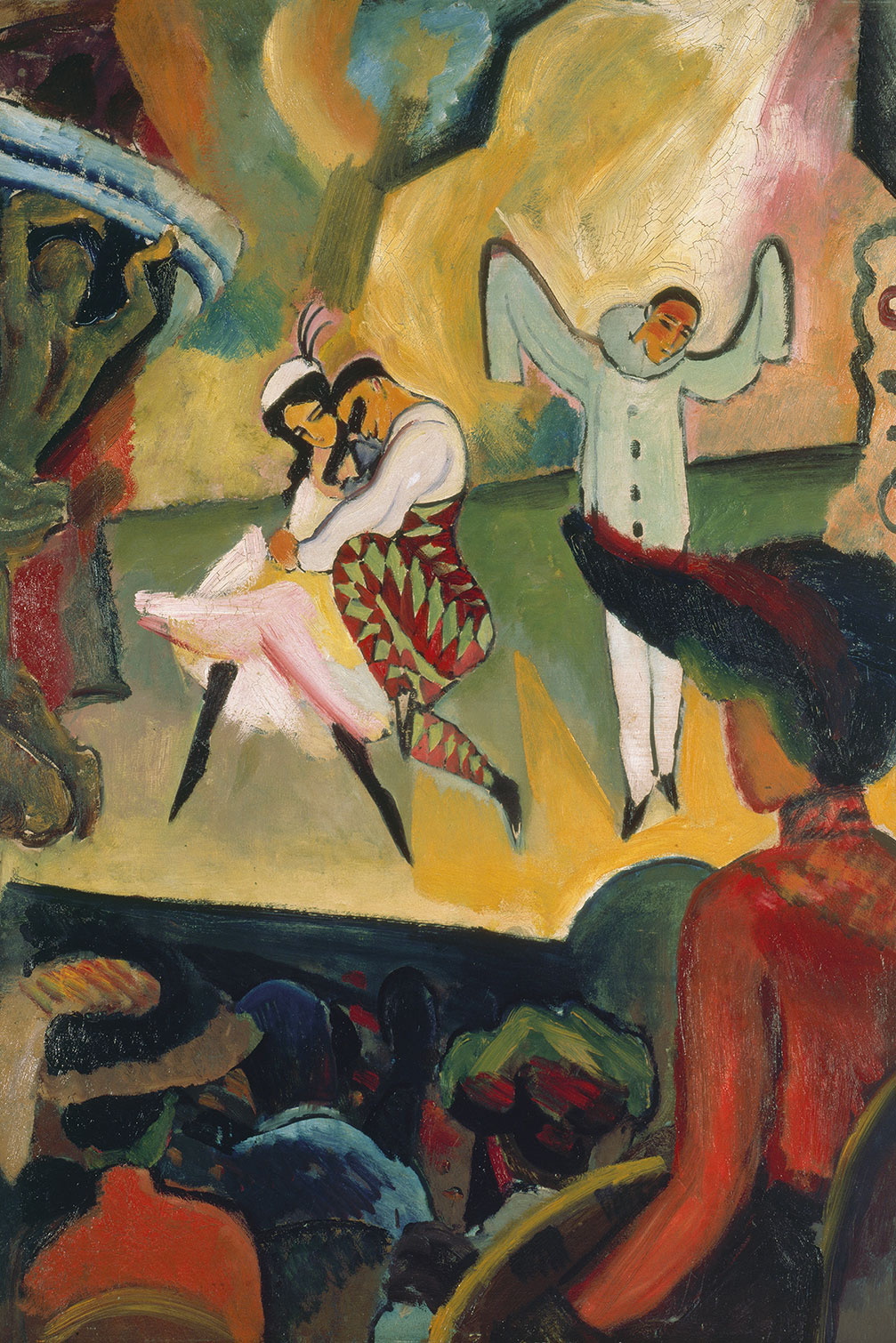Tableau Le ballet russe par August Macke, HEXOA