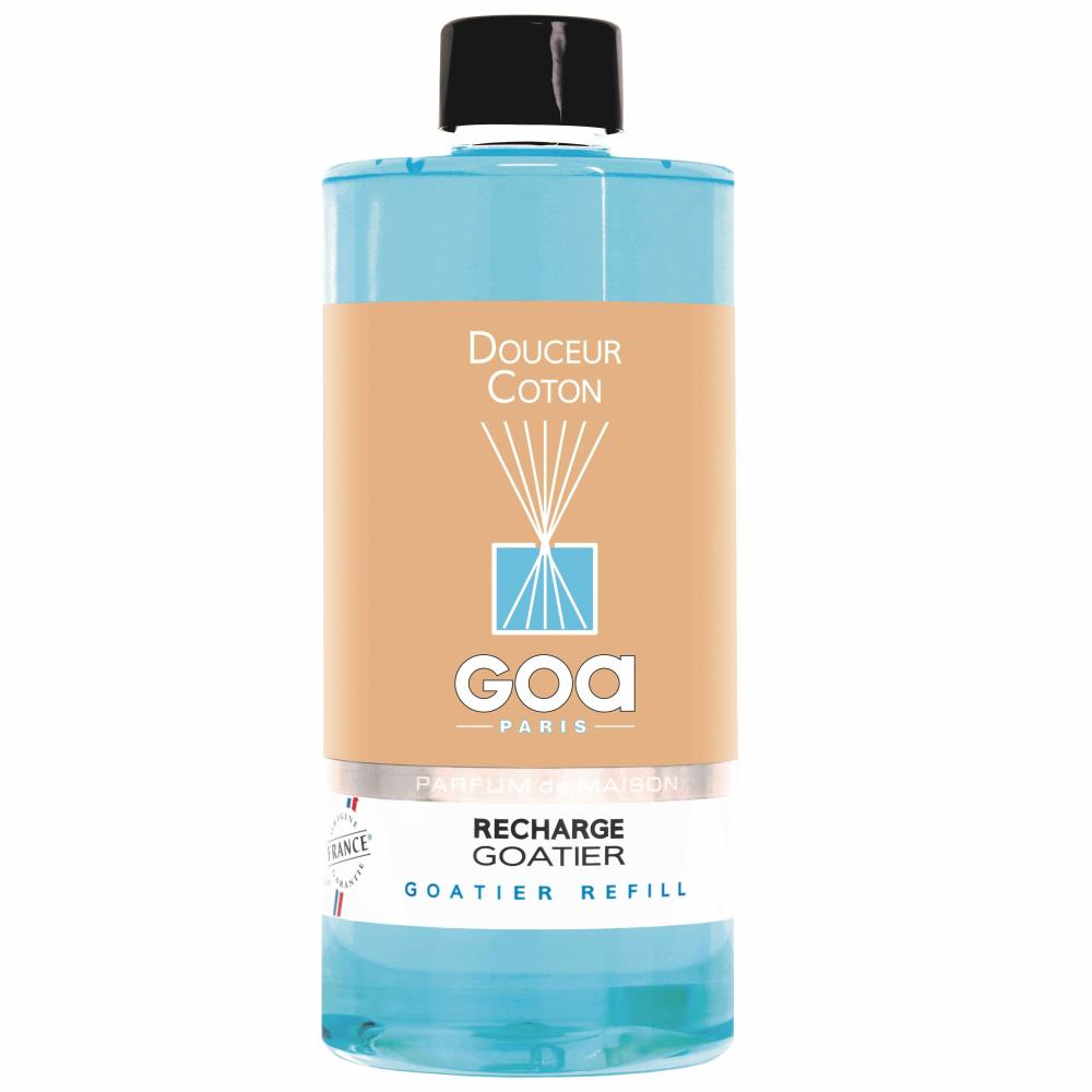 Parfum d'intérieur - Recharge Goatier Douceur Coton 500 ml, GOA
