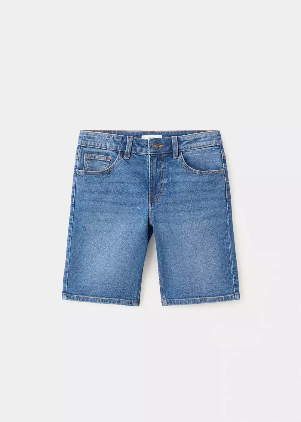 Bermuda en jean droit, MANGO KIDS