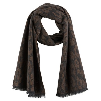 Leopard Print Scarf LA REDOUTE COLLECTIONS