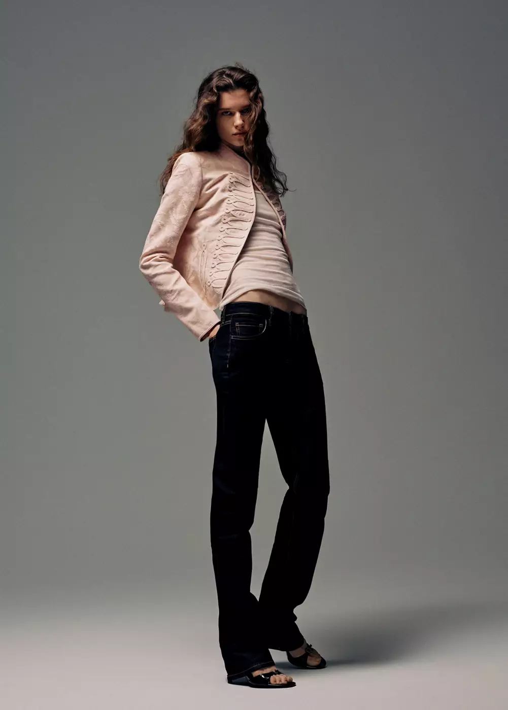Jean slim taille classique, MANGO
