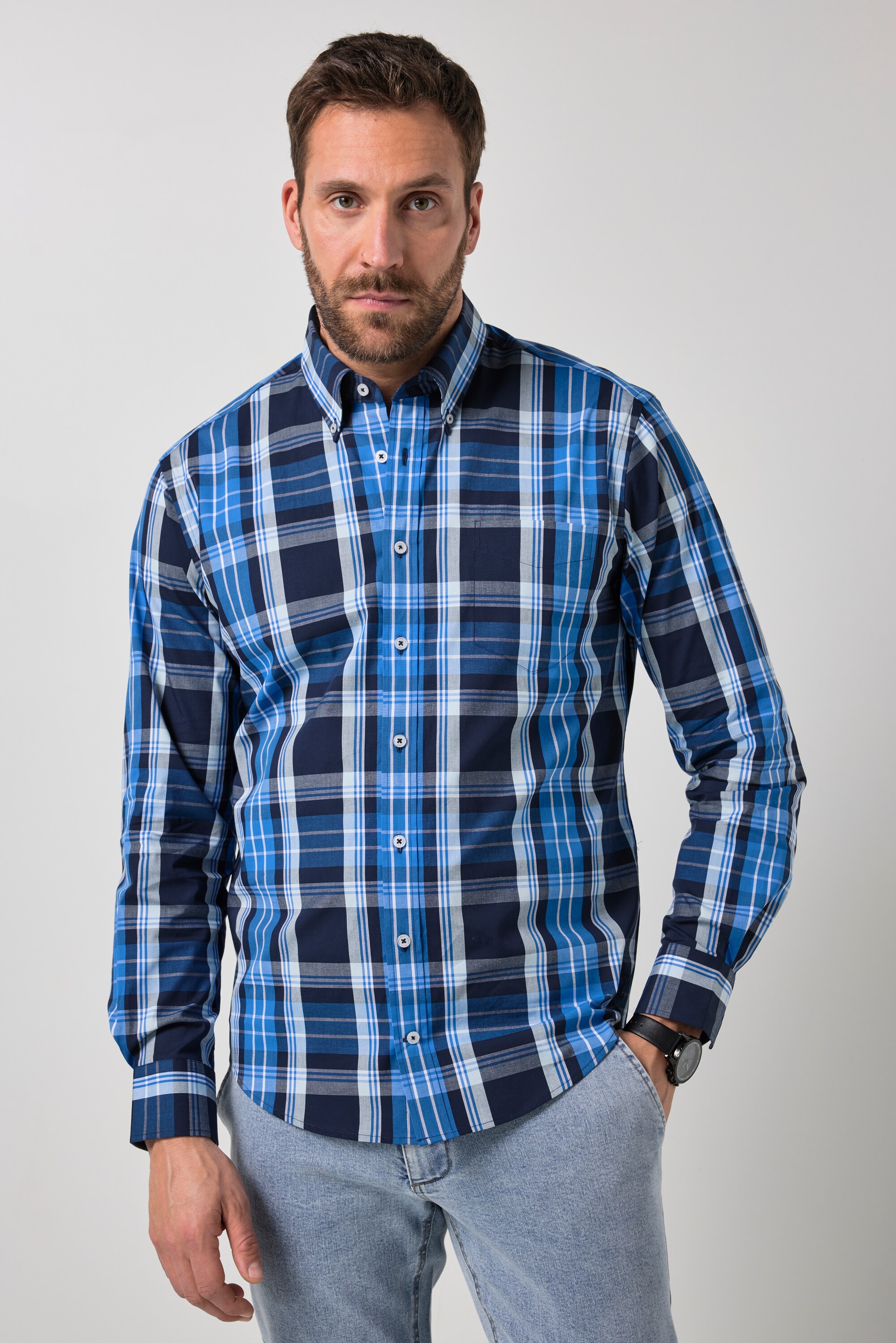 Chemise à carreau FLEXNAMIC®, JP1880