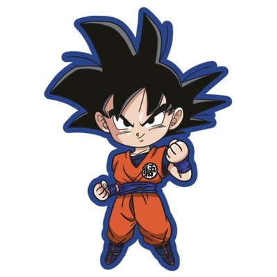 Coussin Figurine 3D Enfant Manga Goku DRAGON BALL Z