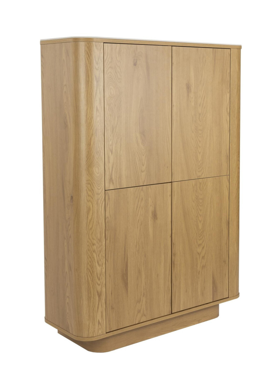 Armoire avec étagères en bois - ALMIRA, MATHI DESIGN
