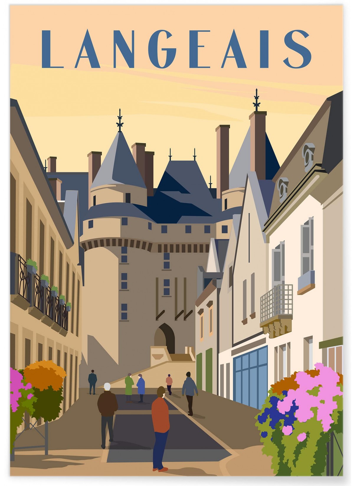 Affiche ville Langeais, L'AFFICHERIE