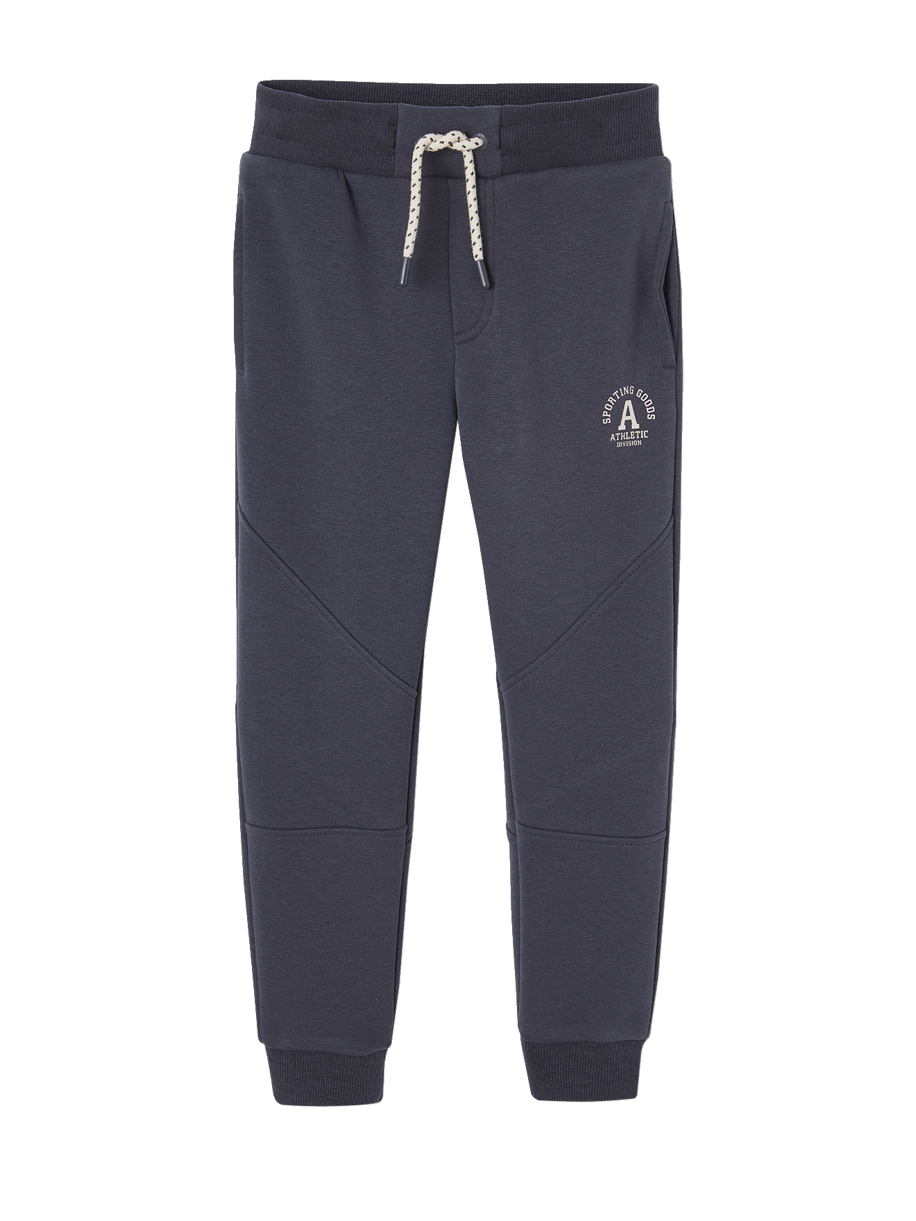 Pantalon jogging "Athletic" en molleton, VERTBAUDET