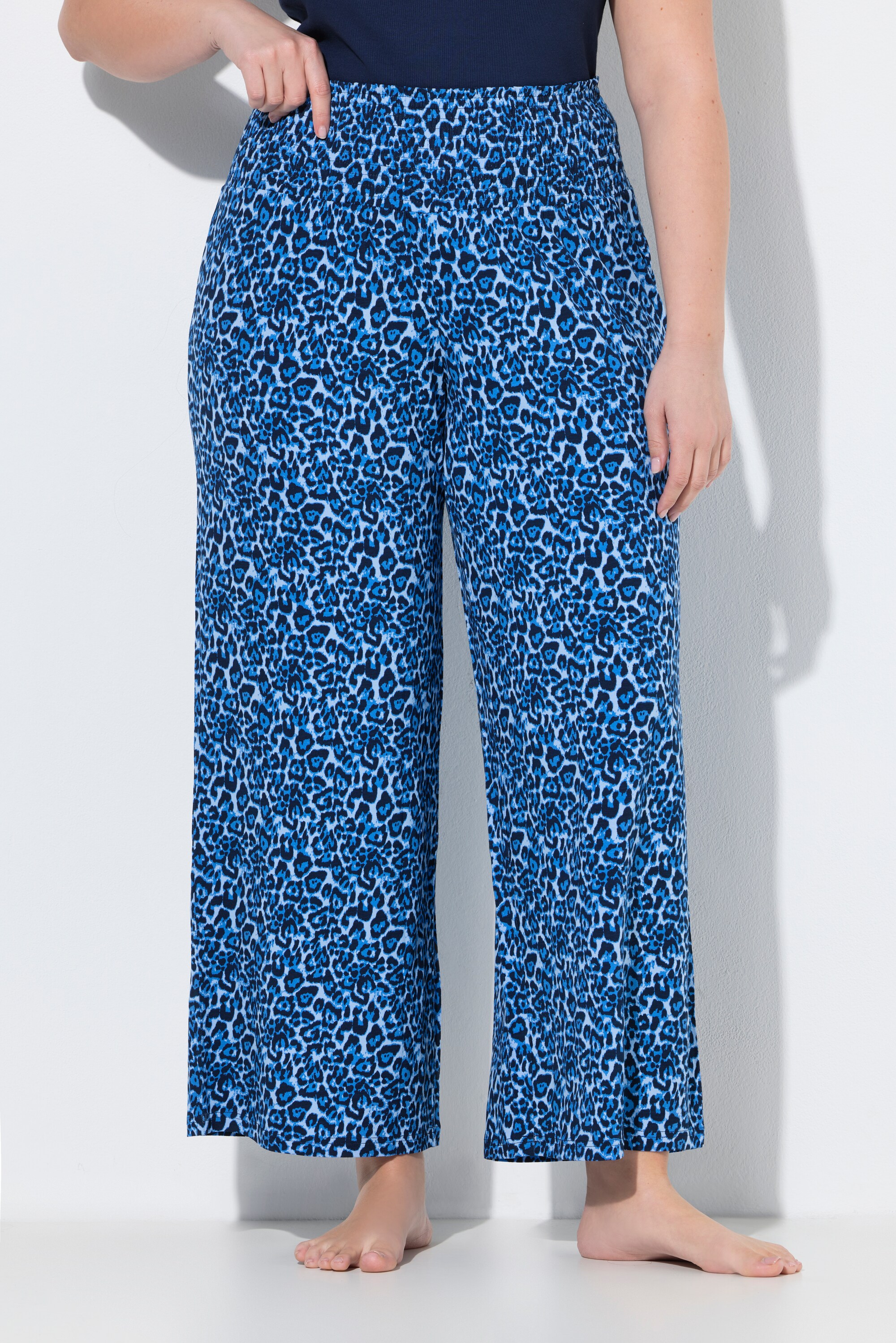 Pantalon Marlène, motif léopard, ULLA POPKEN