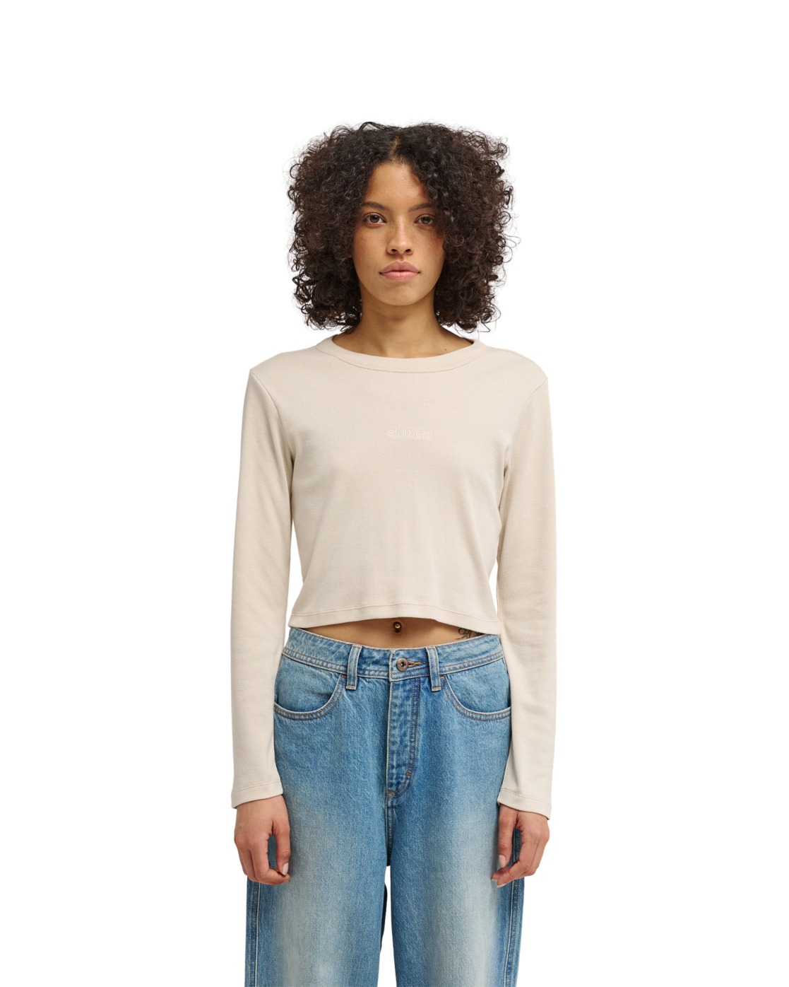 Haut manches longues LOWCASE CROP, ELEMENT