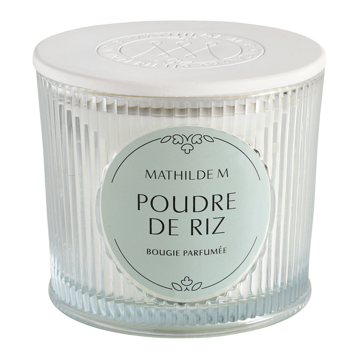 Bougie parfumée 400 g - Poudre de Riz, MATHILDE M