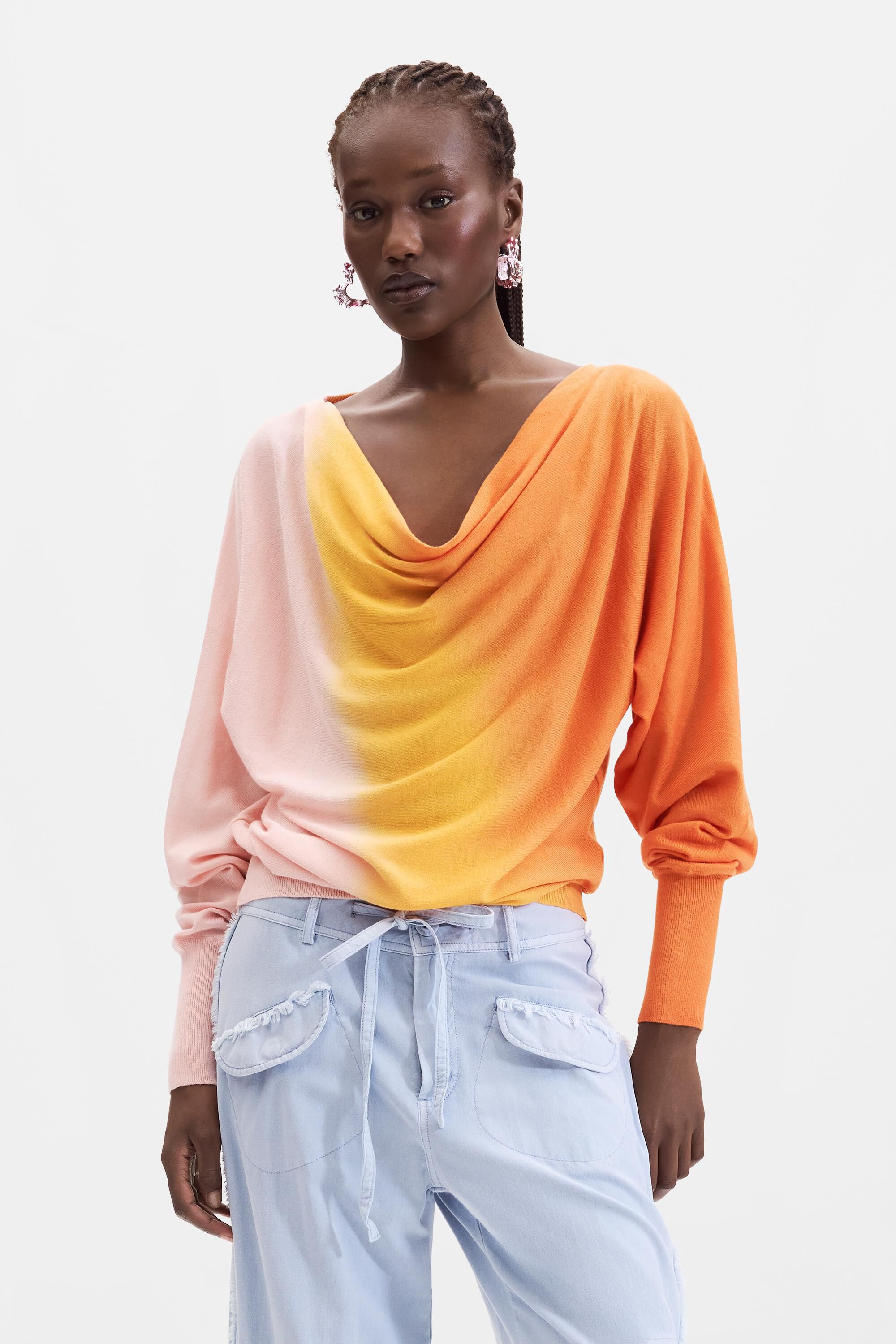 Pull en maille fine, DESIGUAL