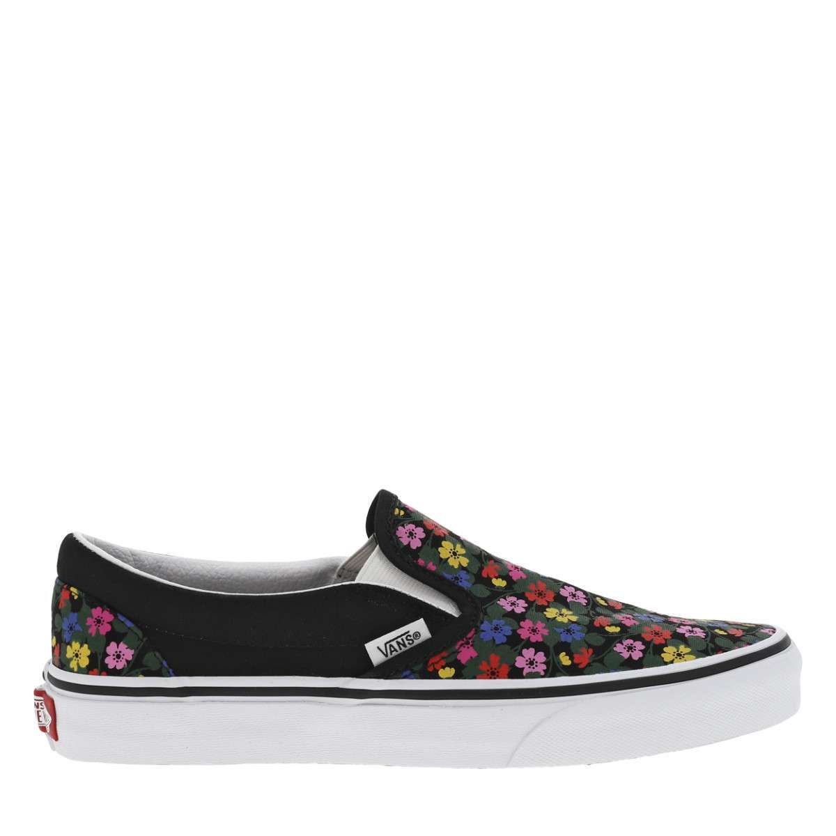 Vans femme fleurie outlet pas cher