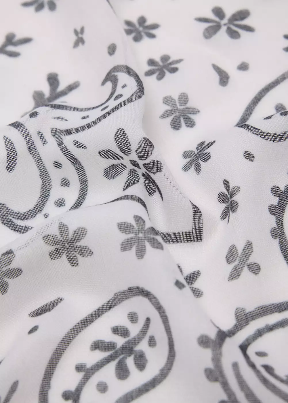 Foulard en gaze à imprimé, MANGO TEEN