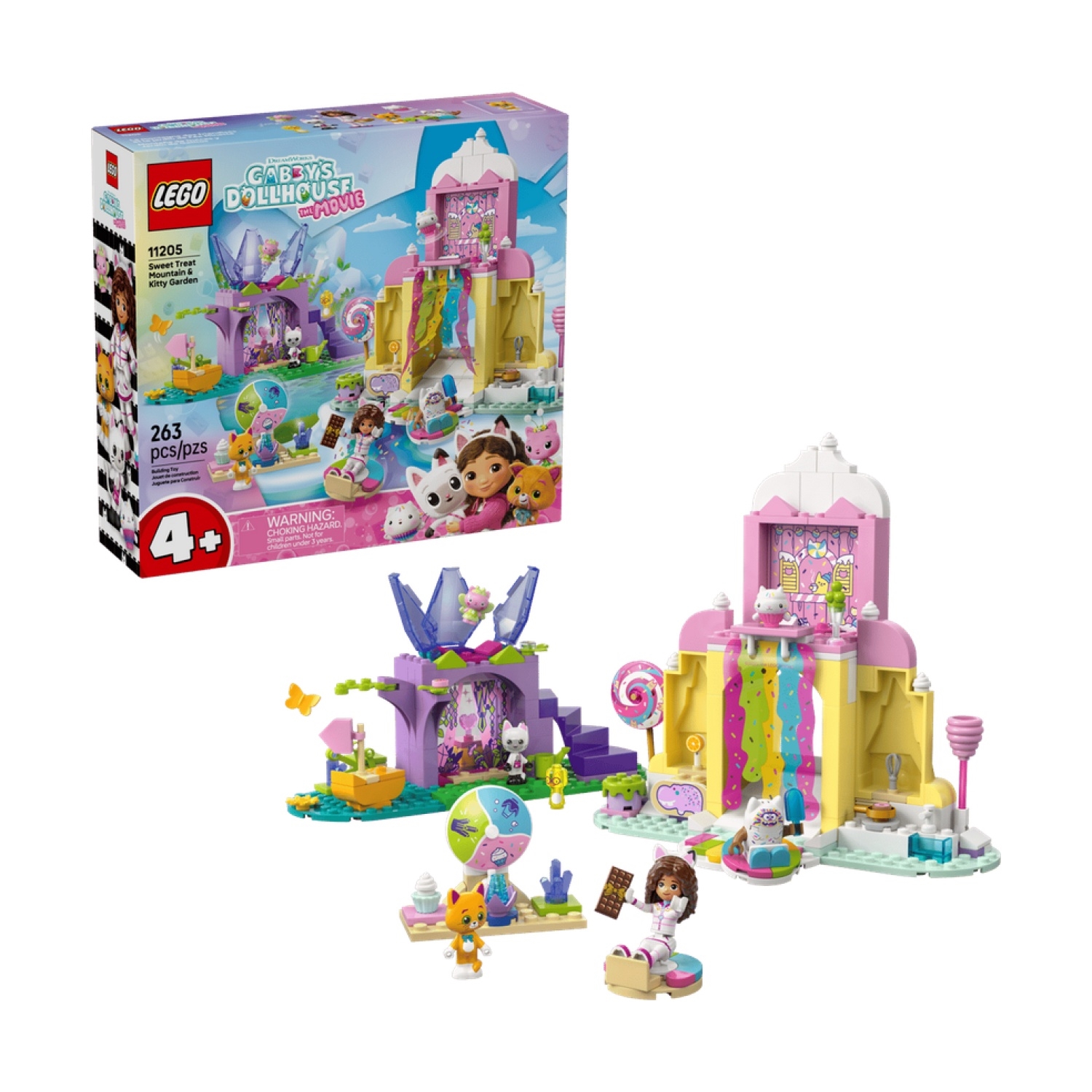 La montagne de friandises et le jardin de Fée Minette, LEGO