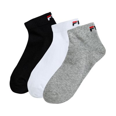 Pack of 3 Pairs of Socks in Cotton Mix FILA