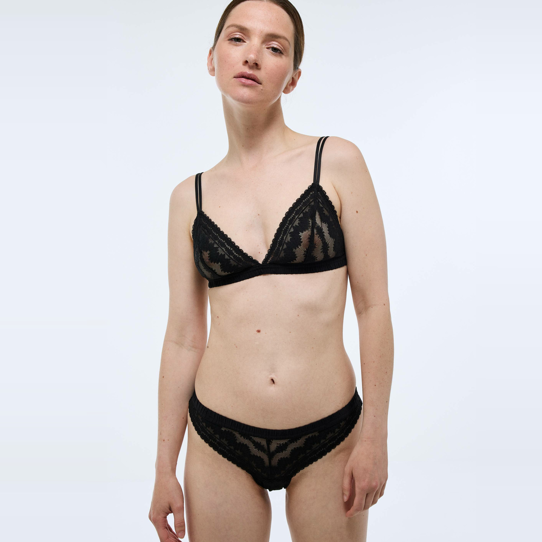 Tanga IMANY en dentelle, MONOPRIX