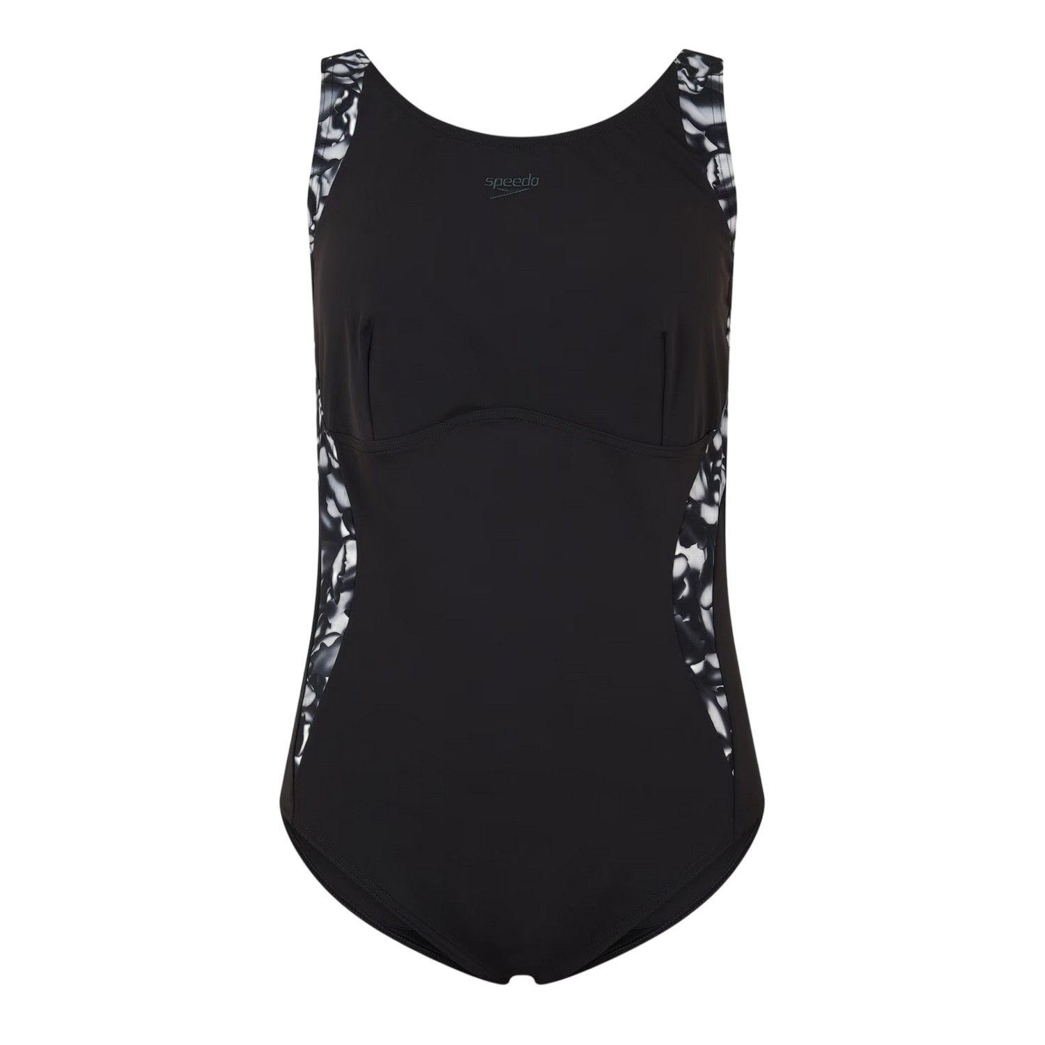Maillot de bain 1 pièce motif/style logo et abstrait, SPEEDO