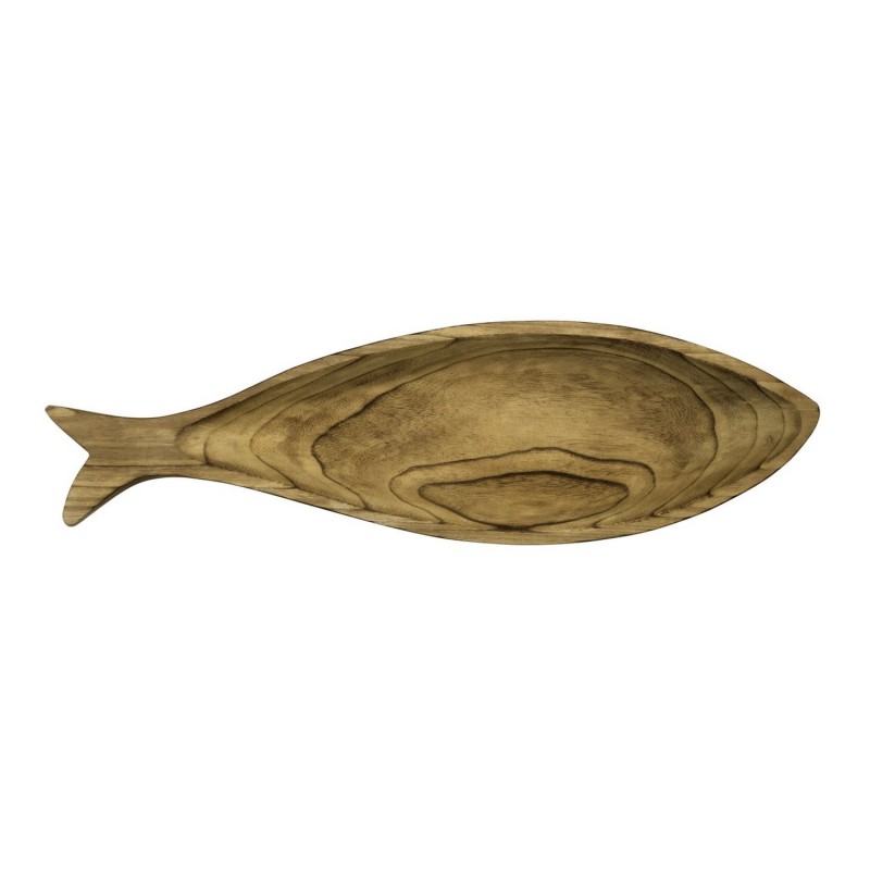 Grande corbeille bois forme poisson, MADAM STOLTZ