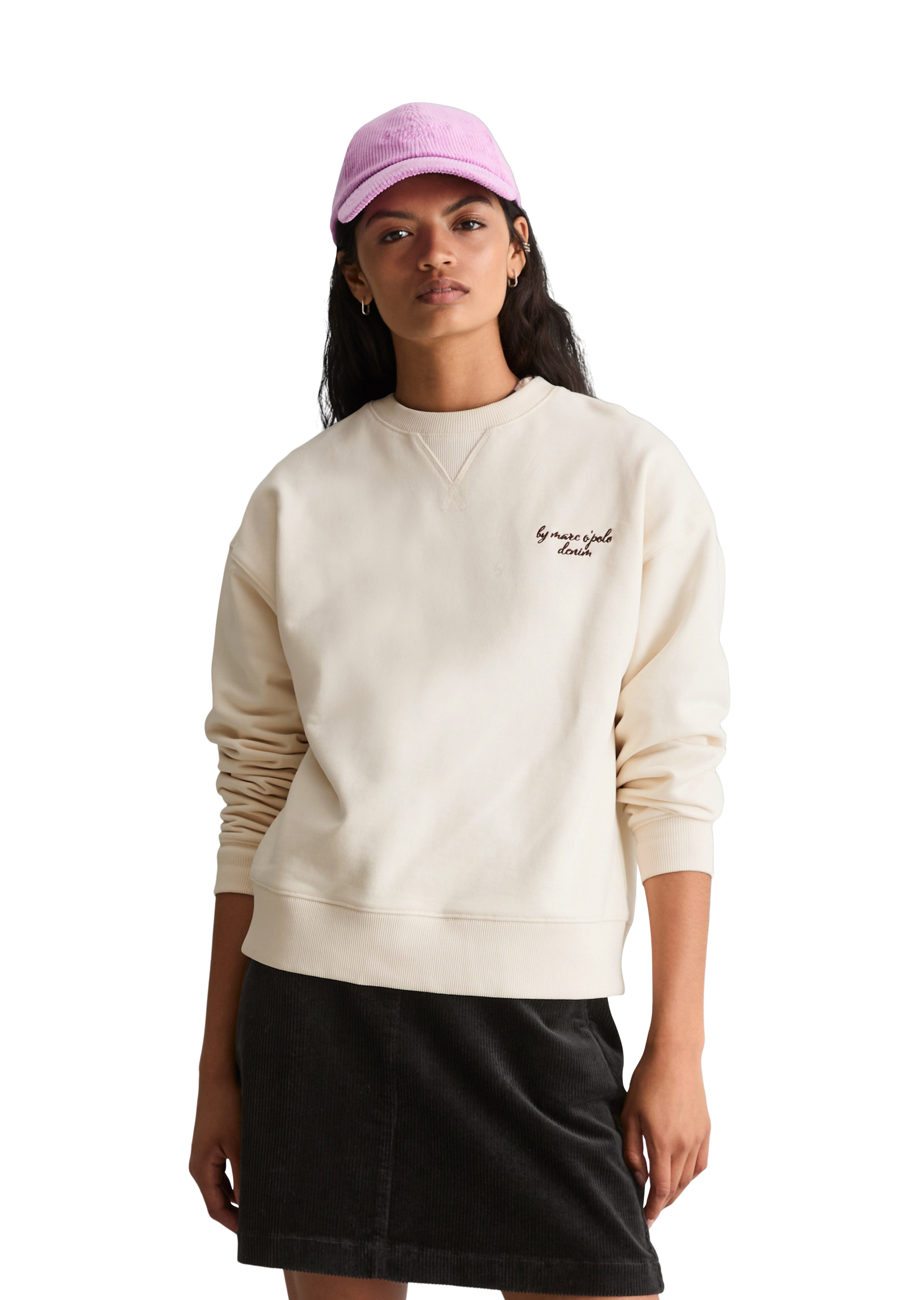 Sweat-shirt ample en coton bio tout doux, MARC O’POLO DENIM