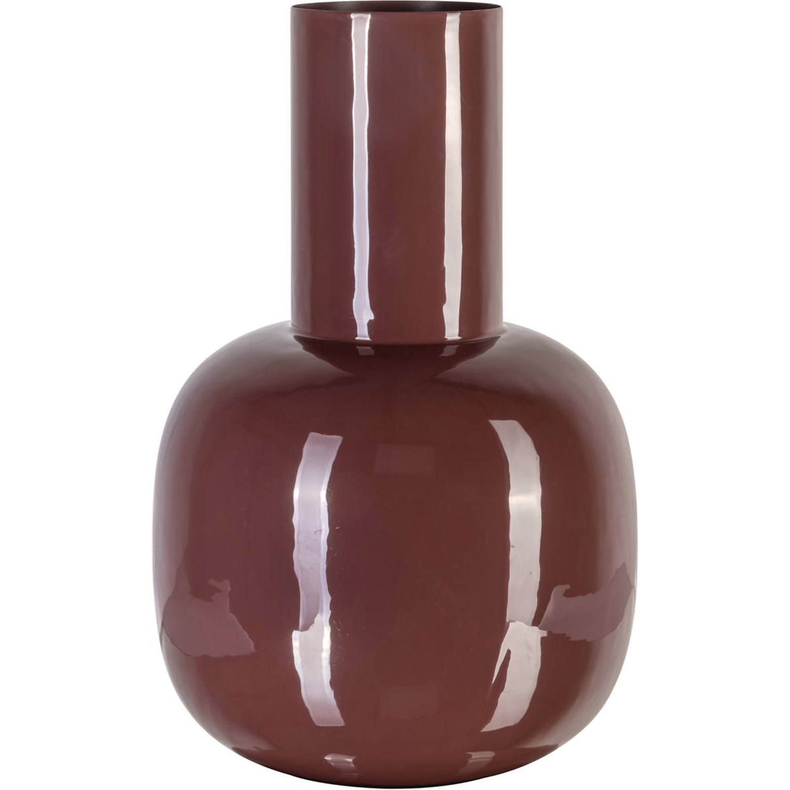 Vase en fer au fini brillant, Contemporain, RECOLLECTION