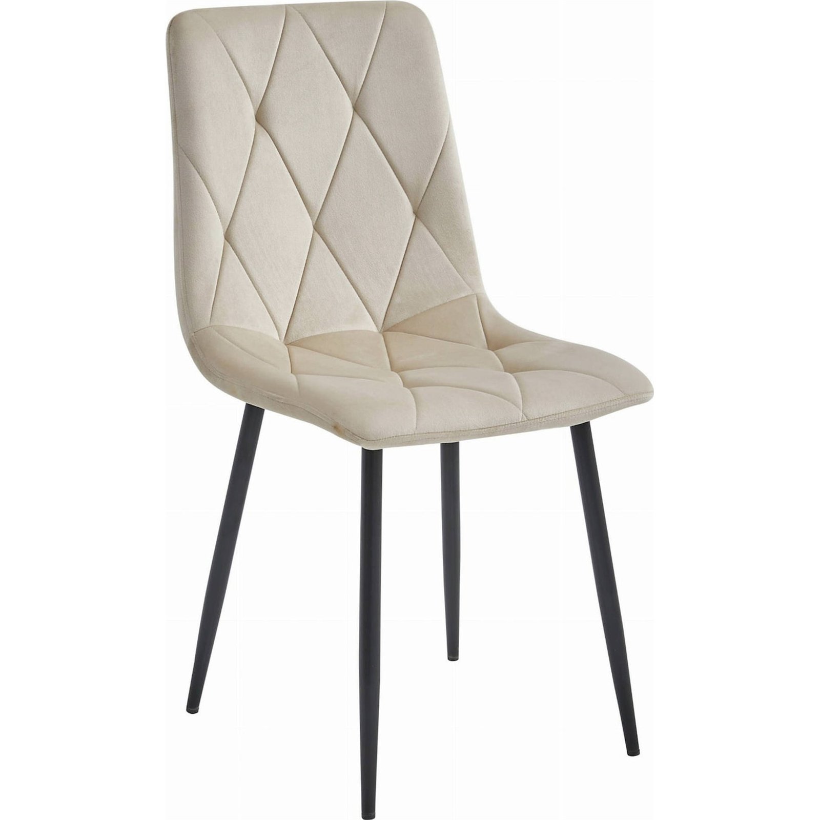 Chaise matelassée velours collection LIBRA, RECOLLECTION
