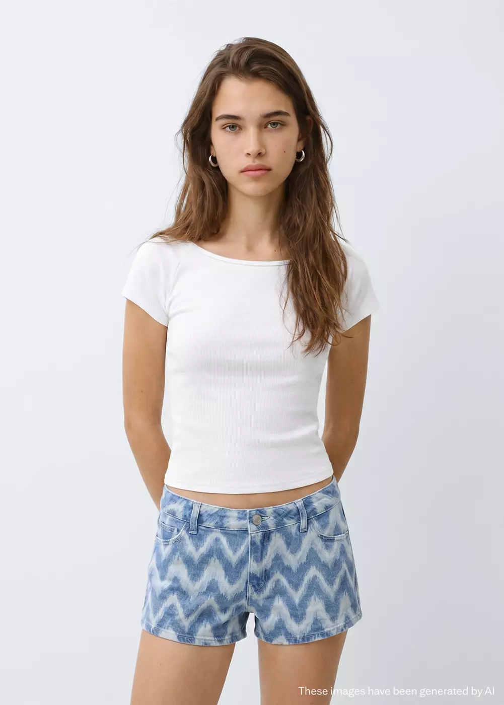 T-shirt basique en coton, MANGO TEEN