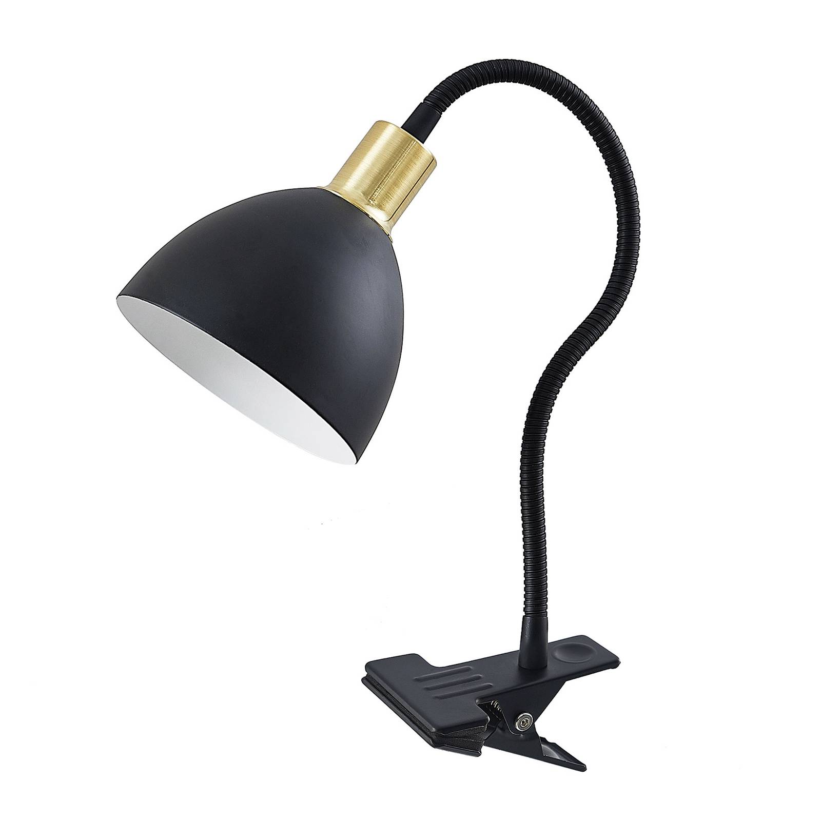 Lampe à pince en métal moderne, Genora, LINDBY