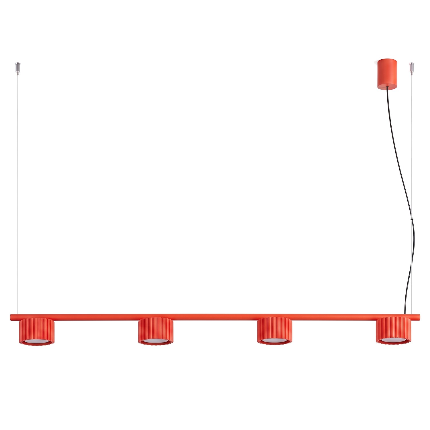 Lustre Aluminium Rouge Gx53 4 AURA, EDEN
