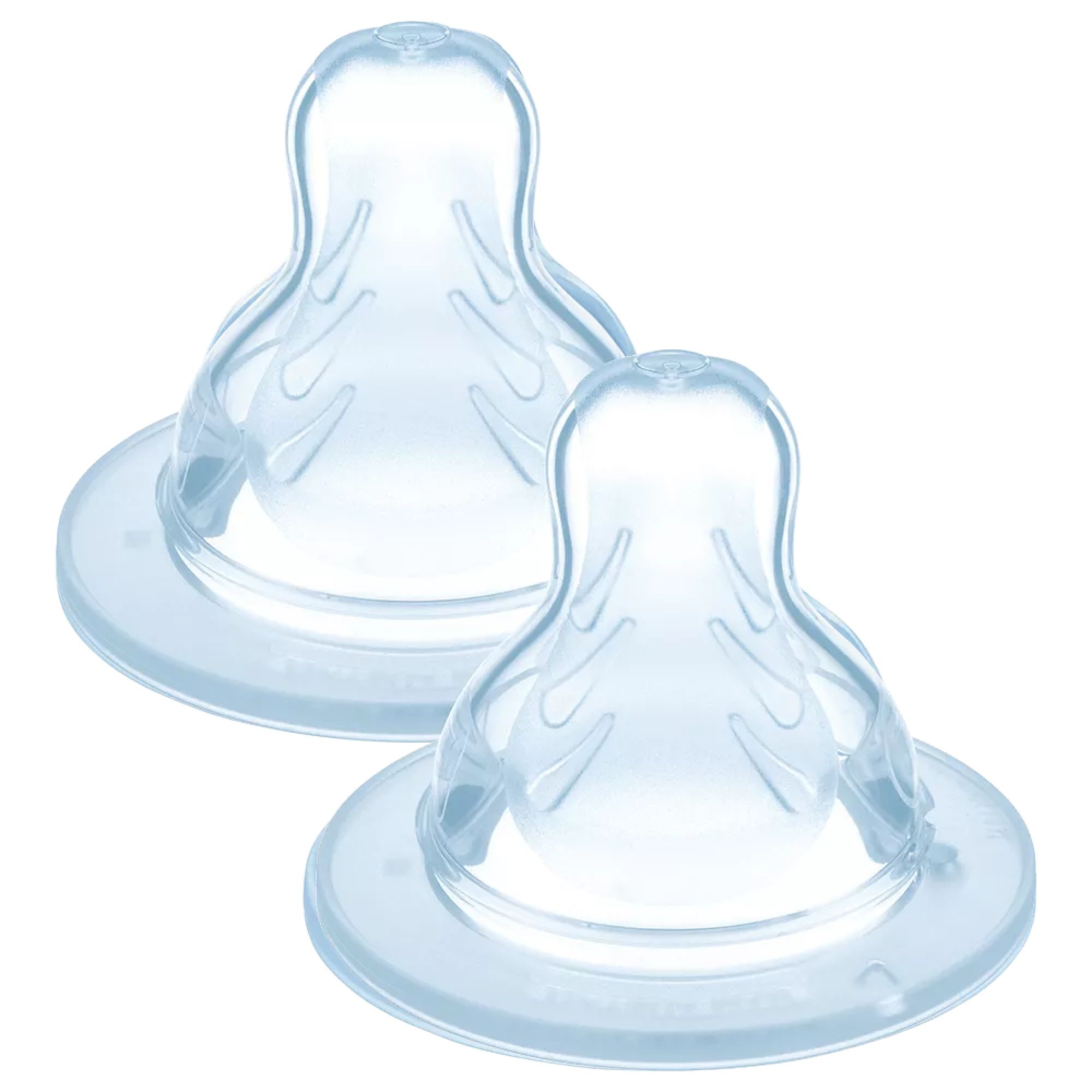 Lot de 2 tétines silicone débit 3, MAM