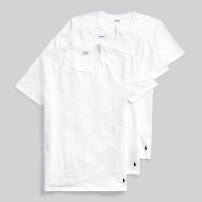 Pack of 3 T-Shirts with Crew Neck POLO RALPH LAUREN